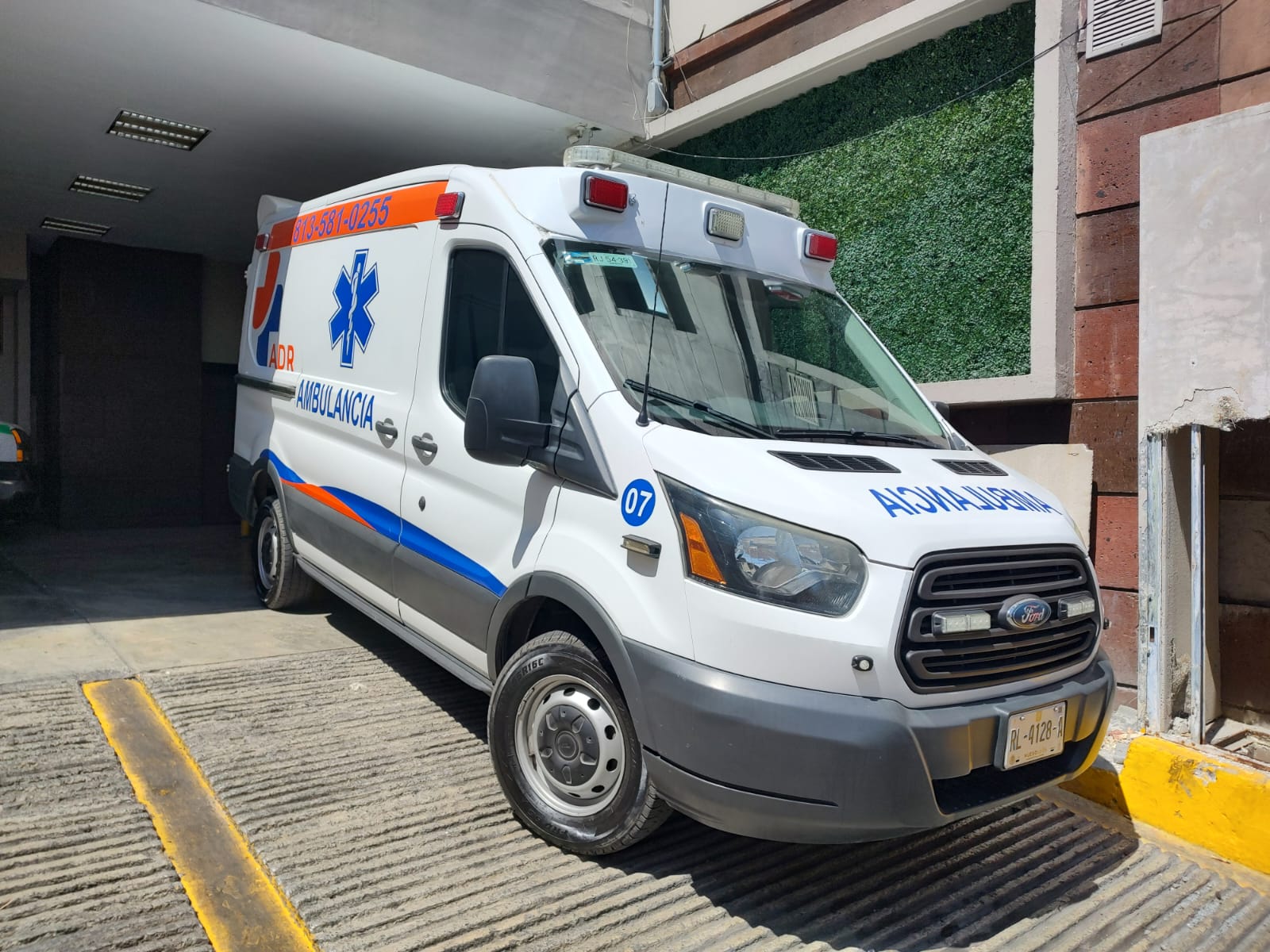 Ambulancia San Pablo unidad 07